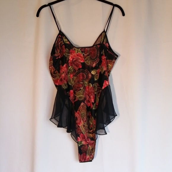 Victoria’s Secret Gold Label Floral Bodysuit - Picture 2 of 7